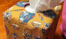 Stitch Kits :: Reversible Tissue Box Cover